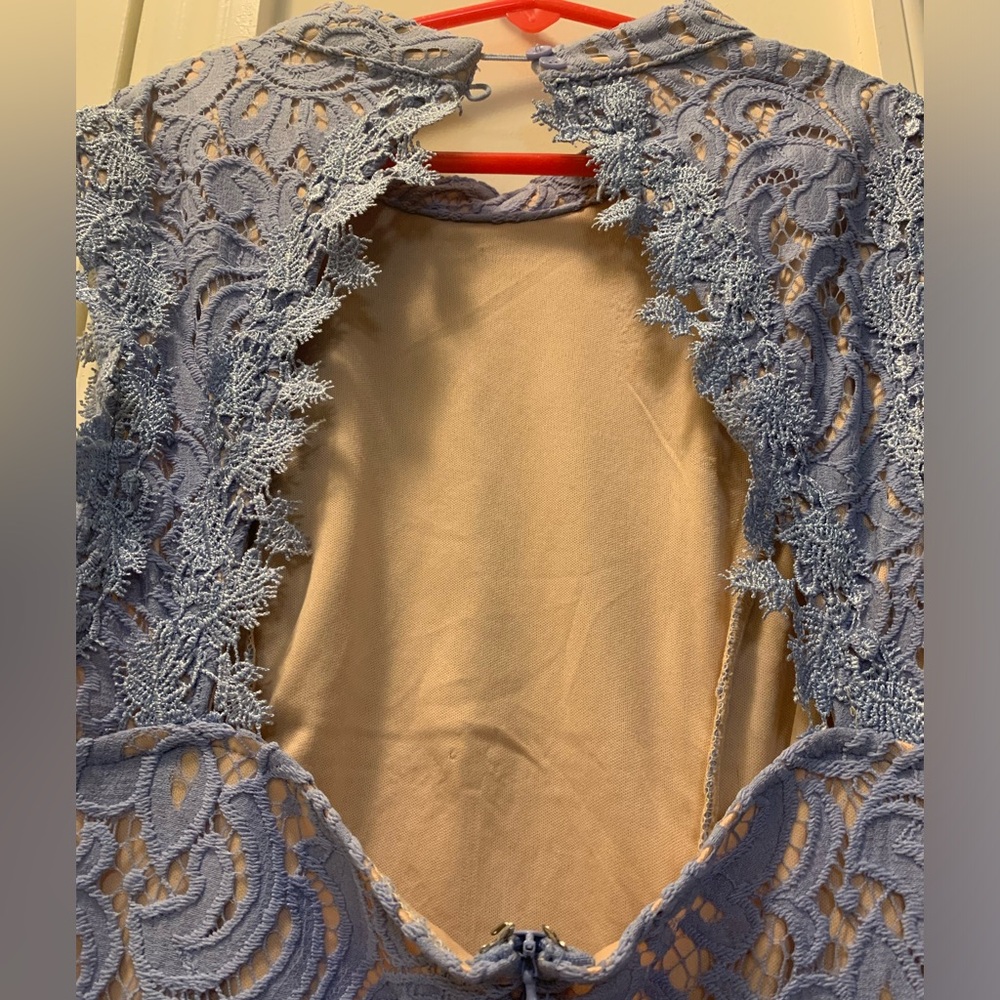 Francesca’s light blue lace dress - Picture 3 of 5